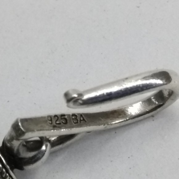 SOLD - Suarti BA Sterling Silver Byzantine Chain - Picture 2 of 5